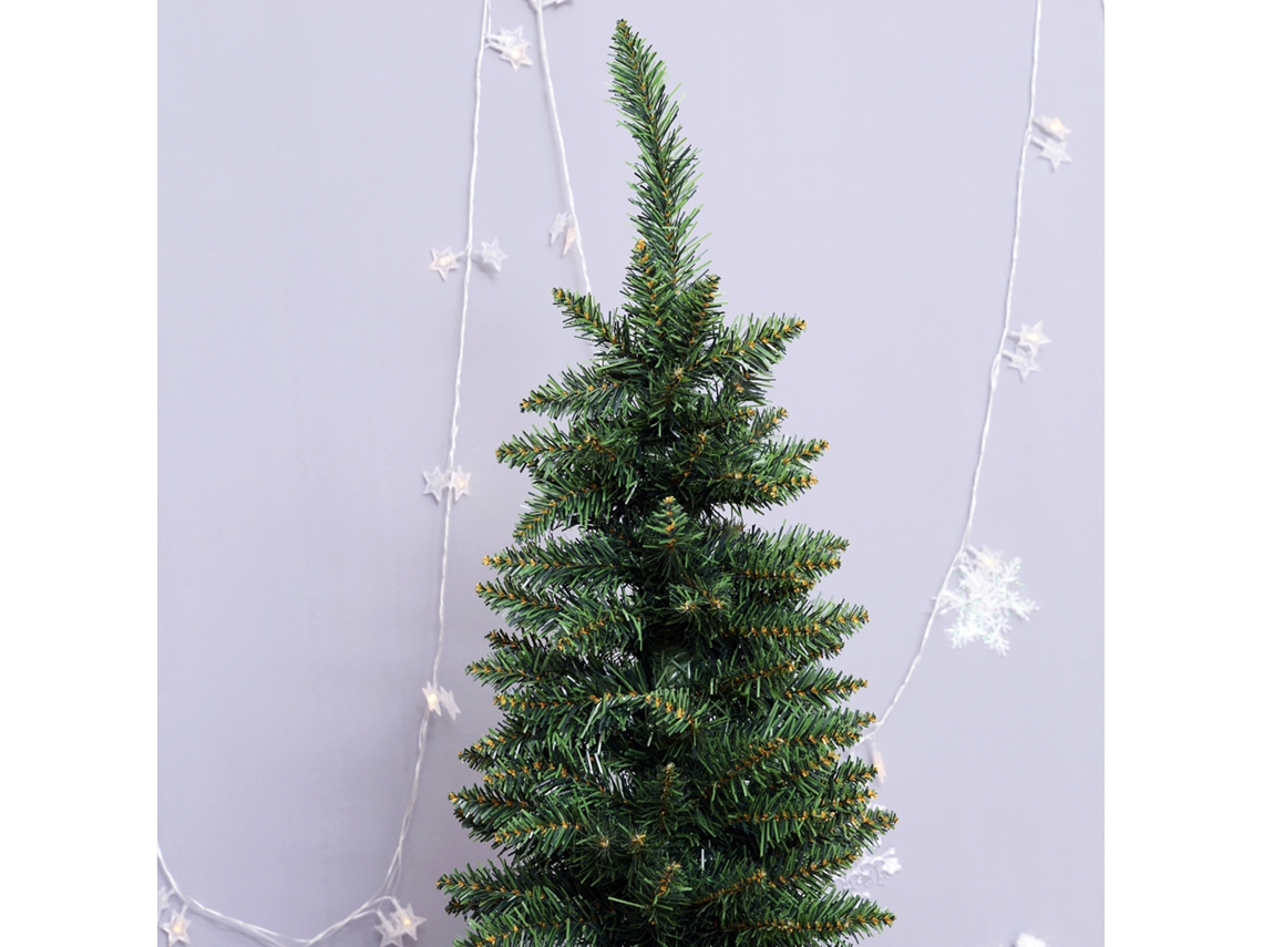 Árvore De Natal Artificial, Em Metal, Plástico, Cor Verde