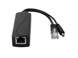 Divisor Poe 48v Para 5v Com Microusb Type C, Dc5.5x2.1 E Dc3.5x1.35 Para Câmera Ip