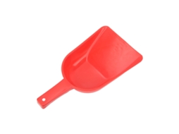 Paleta De Plástico Para Alimento E Colher De Gelo Mini Para Geladeira Com Cabo E Gancho Vermelho