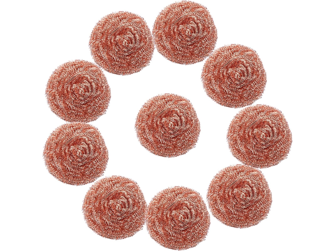 Bolas De Limpeza Elétrica Sem Água Para Aspiradores Elétricos, Pacote Com 10 Unidades, Cobre.