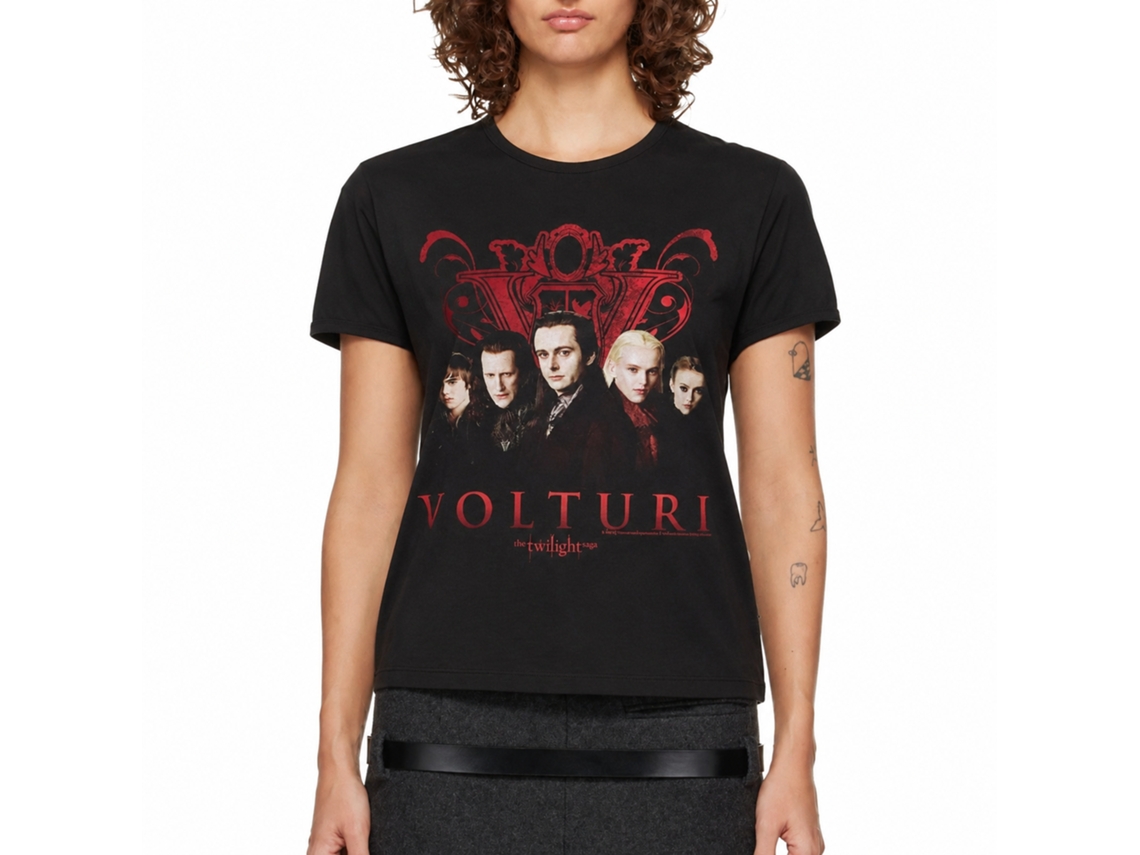 Rockinstone Twilight Movie Volturi Group Black Adult T-shirt Size:xl