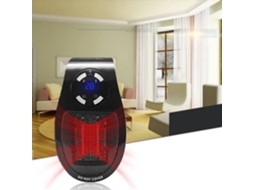 Fast Heater 500W - mini aquecedor portátil e potente - Adequado para tomada Preto Aa25073 S/MARCA