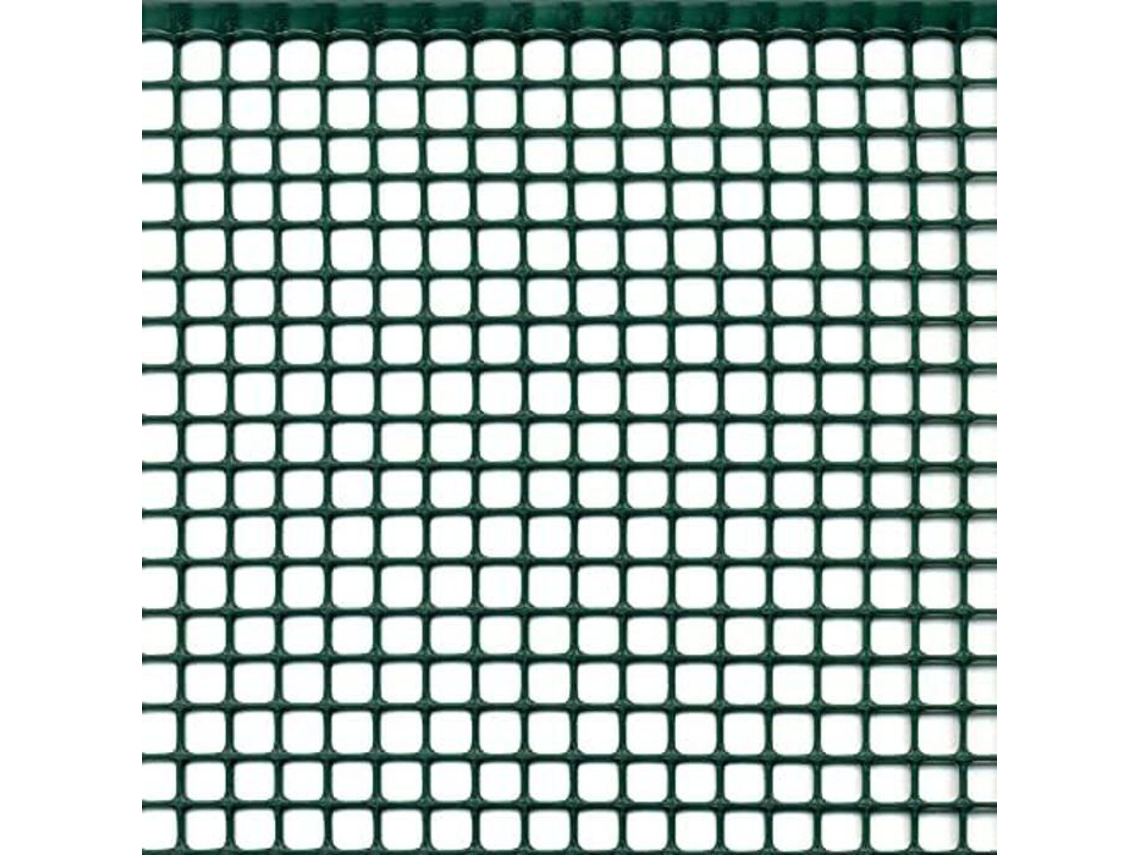 Quadra 10 Rede Plástica Verde 0 80X50 M TENAX Rede de Proteção