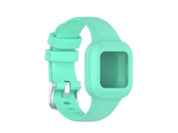 Lurelia Pulseira De Silicone, Compatível Com Relógio Garmin Vivofit Jr3, Azul Petróleo, Acabamento Moderno