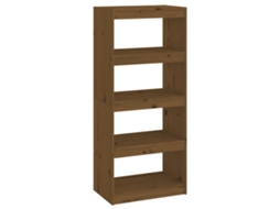 Book Cabinet, Book Cabinets Vidaxl Marrom Madeira De Pinho (n/a)