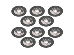 20 Peças De Roda De Corte Rápido E Limpo Para Processamento De Metal, Diâmetro Externo 100mm, Diâmetro Interno 16mm