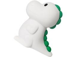 Luminária Noturna De Dinossauro Recarregável Em Silicone Tofficu Com