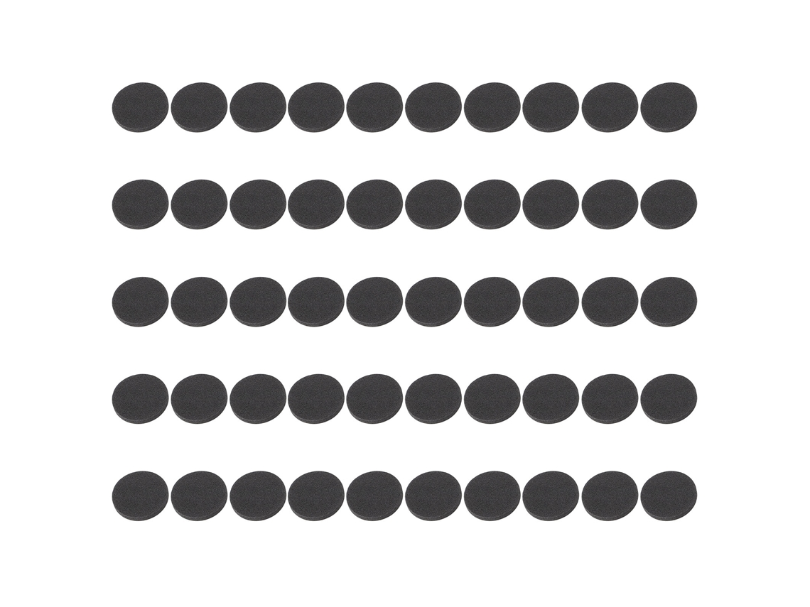 Pastilhas Anti vibração LAXISCREED Eva 25x3mm 50pcs