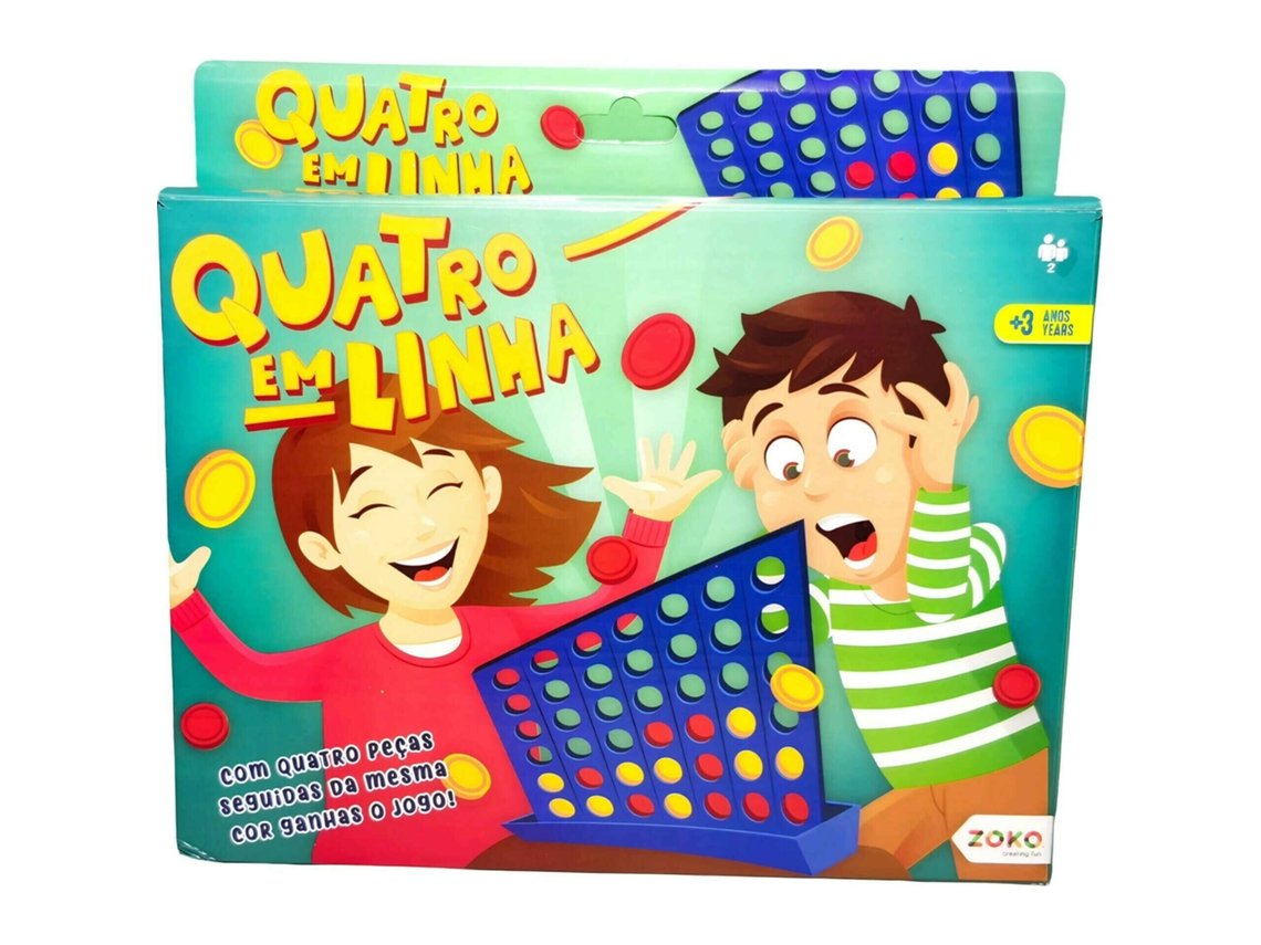 Quatro em Linha ZOKO (Idade Mínima Recomendada: 3 Anos)