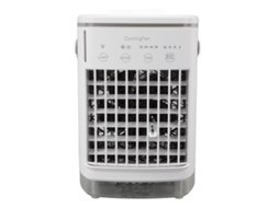 Ventilador Portátil Ar Condicionado Evaporativo com 2 Modos 4 Velocidades Usb para Mesa