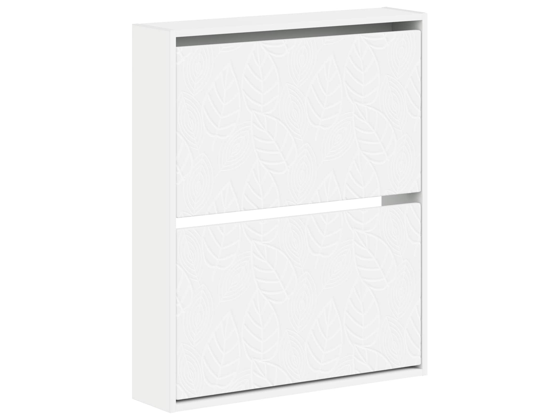 Vidaxl Armário De Sapatos De Parede Delft 71 X 17 X 86 Cm Branco