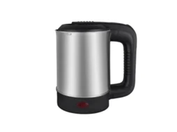 Chaleira elétrica Slowmoose Mini 0,5 L, aço inoxidável, desligamento automático, portátil, chaleira de viagem, 220 V (UE)
