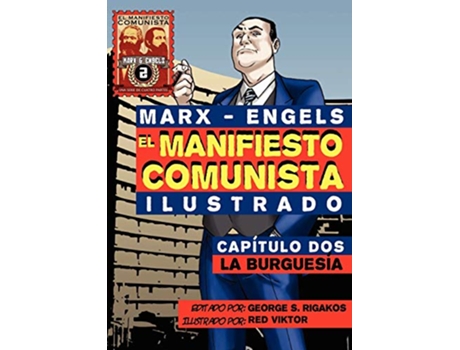 Livro El Manifi esto Comunista Ilustrado Capítulo Dos La Burguesía Spanish Edition de Karl Marx Friedrich Engels (Espanhol)