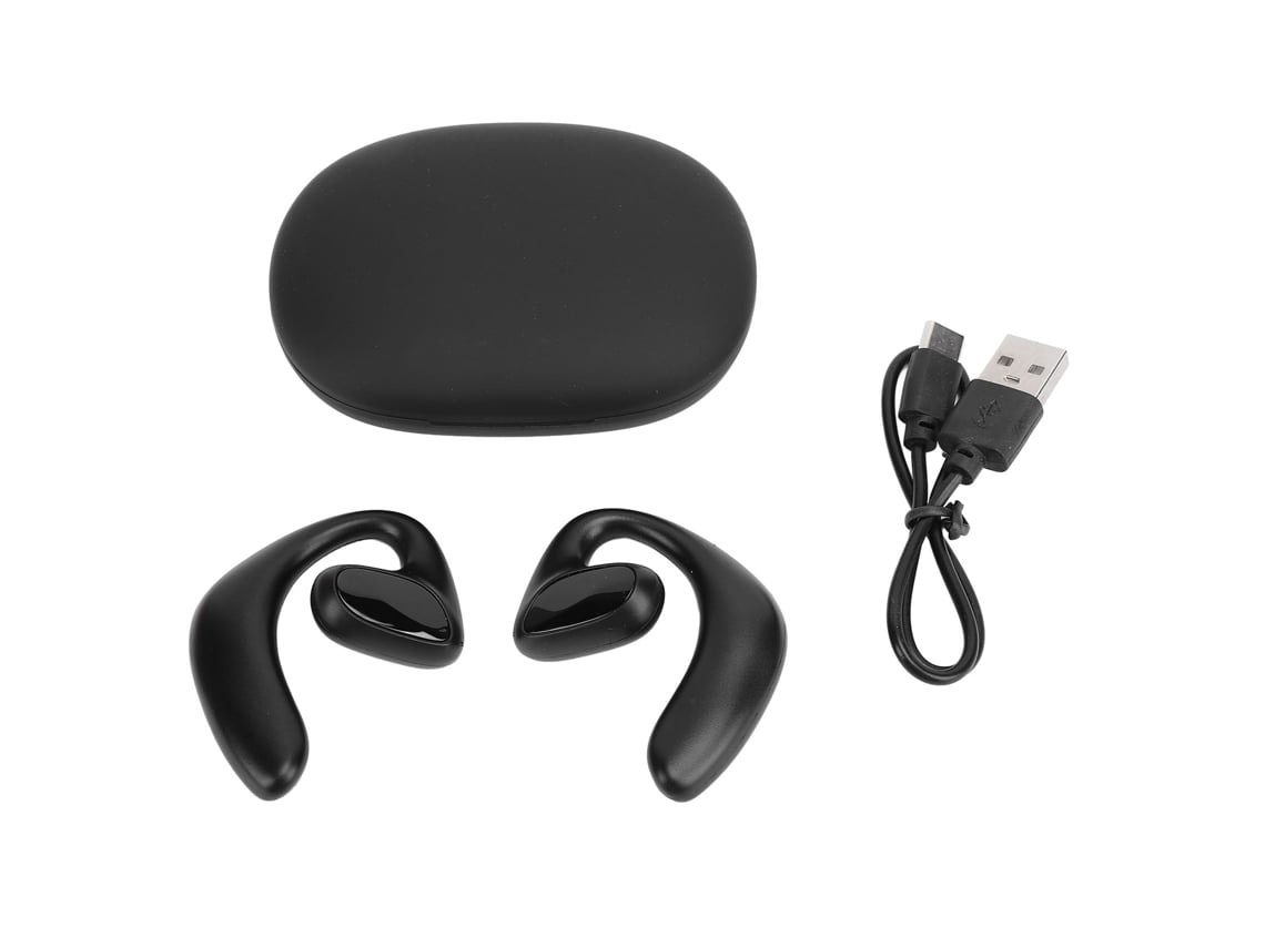 Ats auriculares Tradutor M8 144 Idiomas Precisão Alta Ipx5 Impermeável Tradutor em Tempo Real Preto