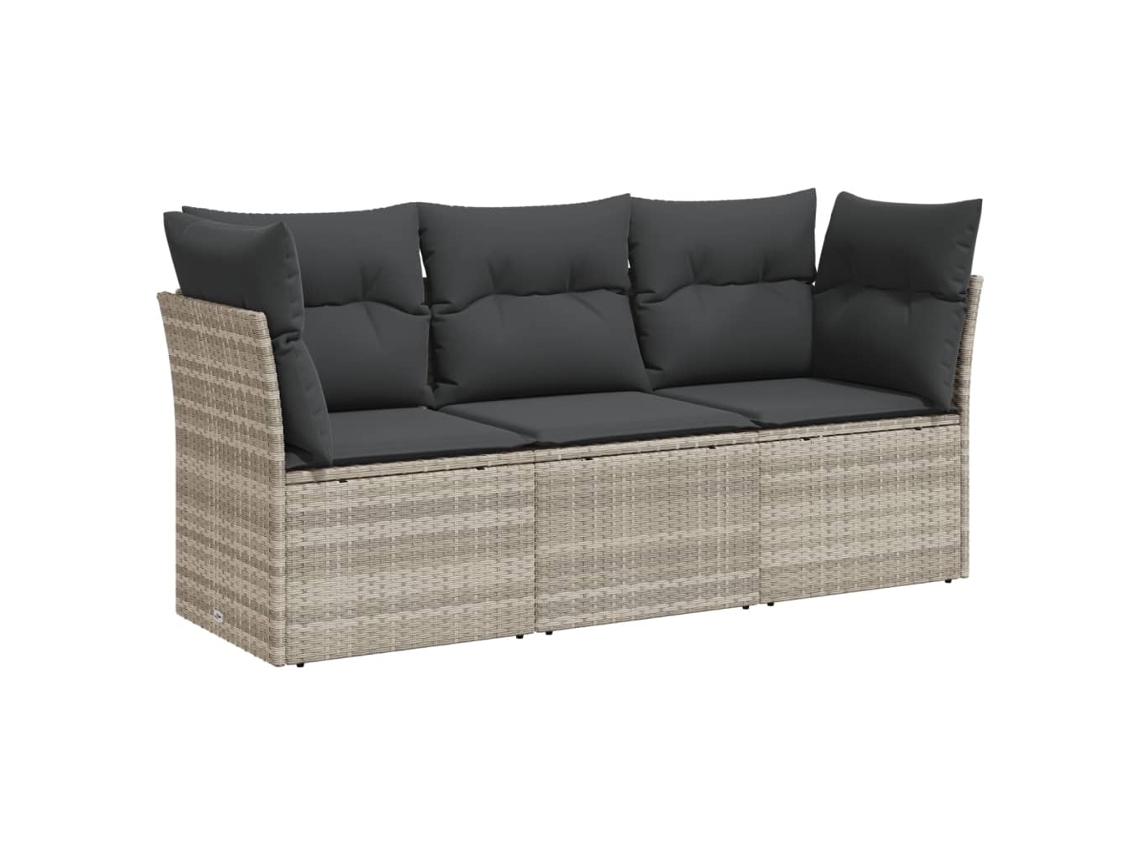 Garden Sofa Set, Garden Sofa Sets Vidaxl Cinzeto Rattan / Vime (n/a)