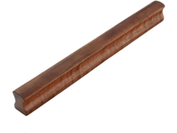 Conjunto De 5 Puxadores Madeira Para Gavetas, Na Cor Nogueira, Ideais Para Móveis, Armários De Cozinha, Cômodas E Guarda