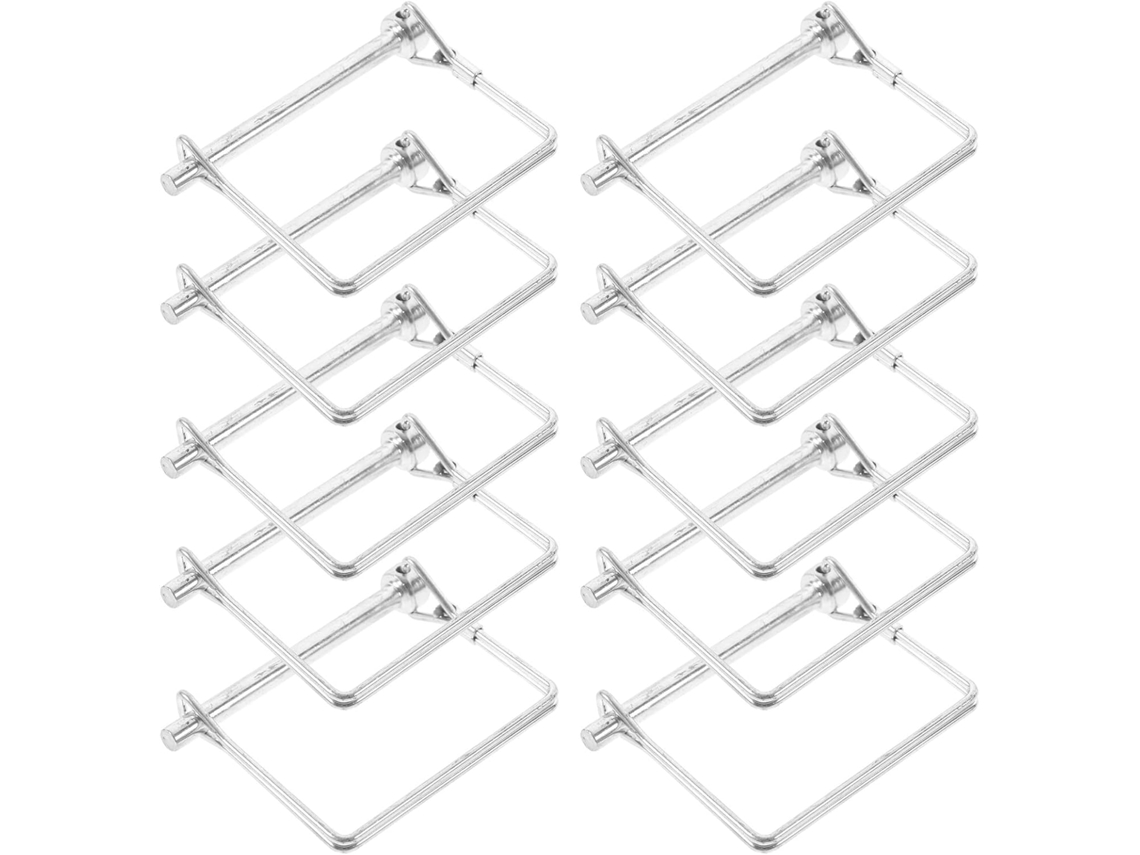 Conjunto De 10 Pinos De Reboque Maciços, Fáceis De Instalar, Pinos De Metal.