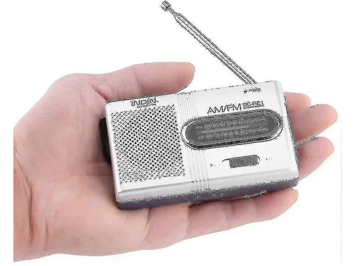 Mini Rádio Am Fm Portátil Com Antena Telescópica, Rádio De Bolso Hy Olysi Shop