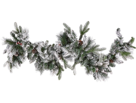 Guirlanda com efeito de neve e iluminação LED 180 cm WHITEHORN