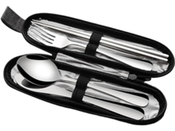 Conjunto De Talheres Portátil Conjunto De Utensílios De Mesa Para Escola | Conjunto De Talheres Gokoco