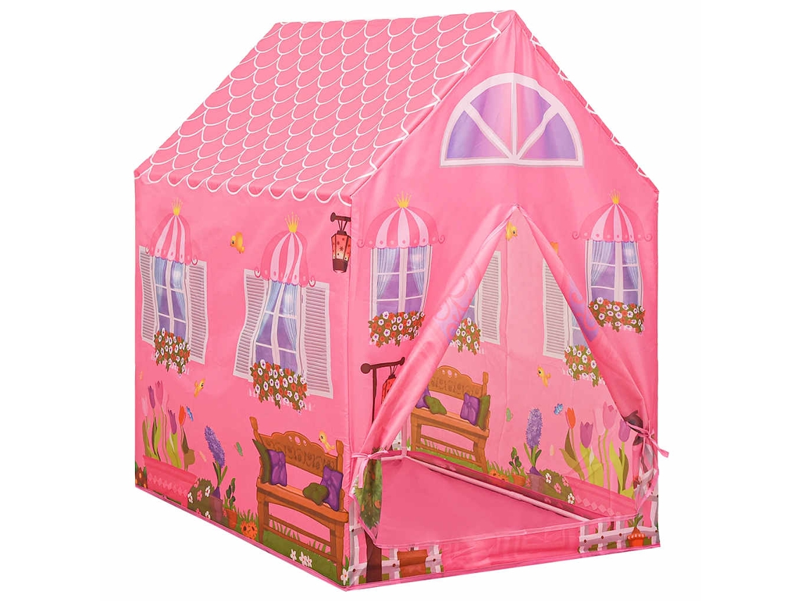 Play Tent, Play Tents Vidaxl Cor-de-rosa Poliéster (n/a)