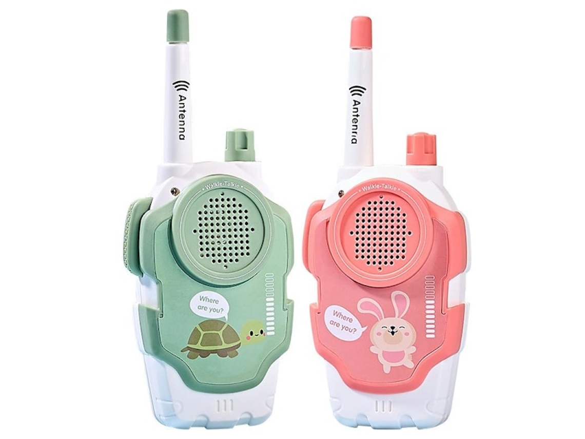 Walkie-talkie Infantil, Sem Fios, Verde