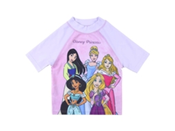 Rashguard Manga Curta Princess Rosa 18 Monthscerda Group