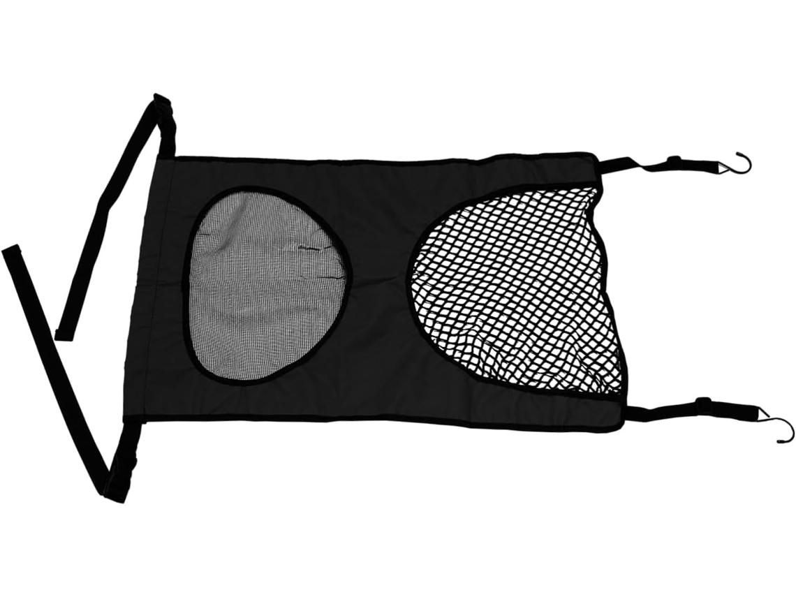 Rede De Proteção Ajustável Para Animais De Estimação Em Nylon Resistente, Barreira De Segurança Traseira Para Carros.