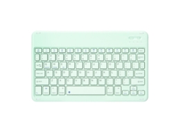Teclado Bluetooth YUNZII de 10 Polegadas, Teclas Quadradas, Compatível com iPad, Lenovo, Huawei e Xiaomi, Sem Fio e Magnético, Verde Vibrant