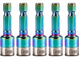 De Encaixe Metal Para Chaves Impacto Reparos Redutores Hexagonal