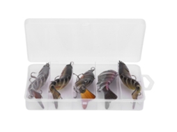 Bionic Fake Bait (simulated Broken Section Multi-section Fish Design) 5pcs 10cm Lure Set