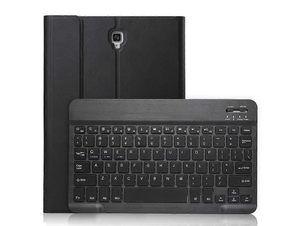 Capa De Couro Ultrafina E Destacável Com Teclado Bluetooth A830 Para Tablet Galaxy Tab S4 10.5 T830 / T835, Com Suporte.