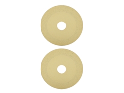 2 Discos De Corte De Vidro 100mm Com Lâmina De Diamante Para Azulejos, Garrafas De Vinho, Cristal, Ouro, Champanhe, 22mm Id, 1mm Espessura