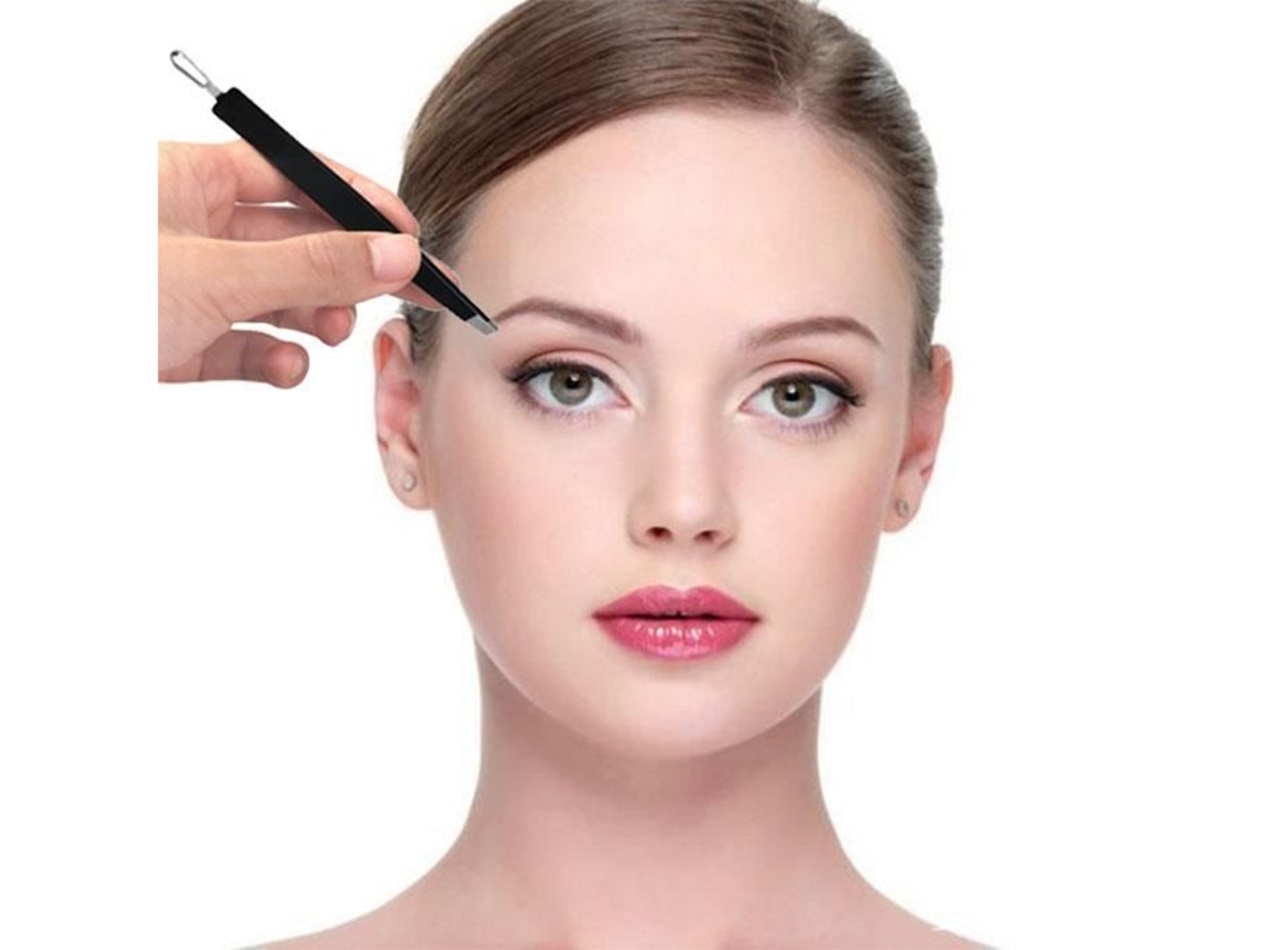 Pinça De Sobrancelha E Extrator De Comedão Permite Eliminar Acne, Pontos Negros, Comedões E Outros Shop Story