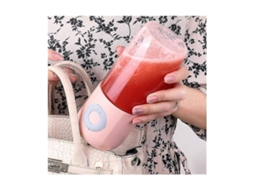Lurelia Liquidificador Portátil Recarregável Usb, 500 Ml, 6 Lâminas, Aço Inoxidável, Para Sumos
