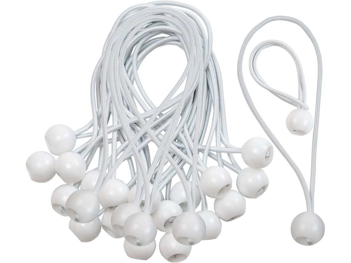 Cordas Elásticas Com Bola, Borracha, Elástica