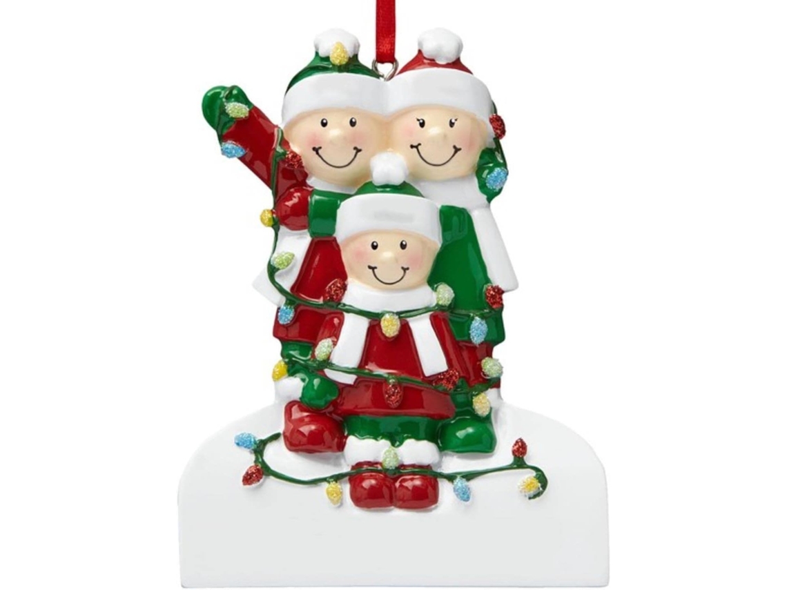 Decoração Em Forma De Bonhomme De Neige Com Suspensão