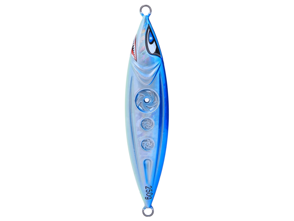 Isca De Ferro Luminosa 3d 250g Para Pesca No Mar