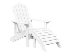 Garden Chair, Garden Chairs Vidaxl Branco Polietileno (n/a)