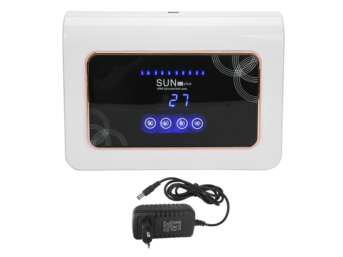 150w Led Uv Nail Dryer Gold Edge Timing Gel Polish Curing Machine
