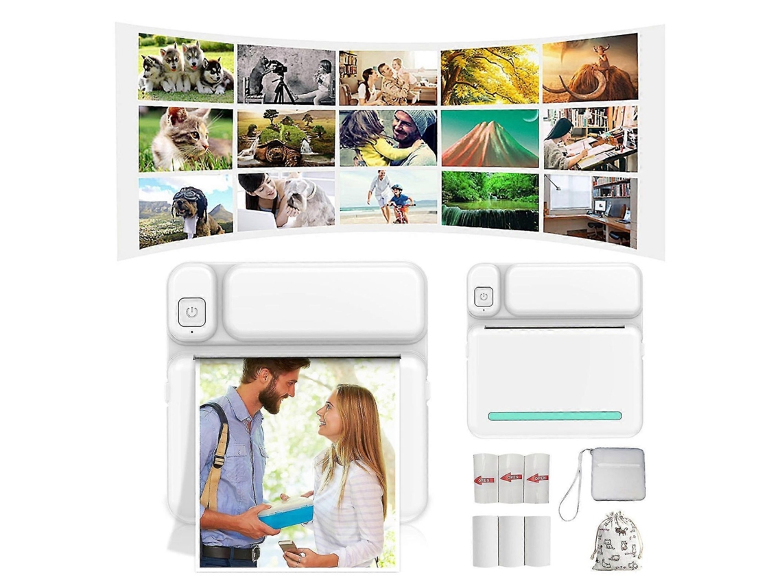 Impressora Térmica Portátil De Recibos, Bluetooth, 57 Mm, Para Pos, Compatível Com Android E Ios