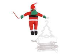 Luzes de Natal Led de Escada com Figura de Papai Noel 220v S/MARCA