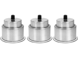 Conjunto De 3 Peças De Suporte Para Copos Em Aço Inoxidável