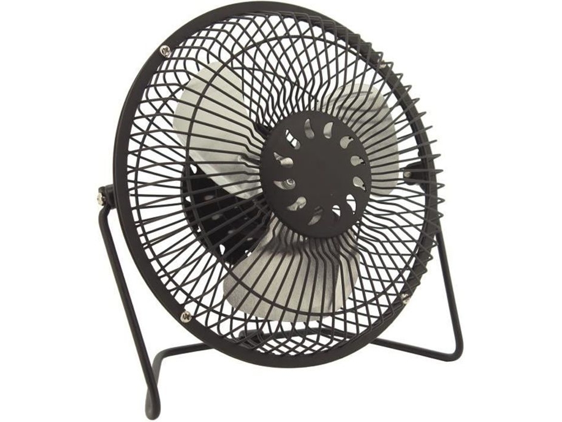 Mini Ventilador Usb Profil, 18 Cm, Preto