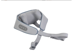 Massageador para Pescoço e Ombros , Massageador de Acupressão Profunda para as Costas com Função de Aquecimento. MDUG (cinza)