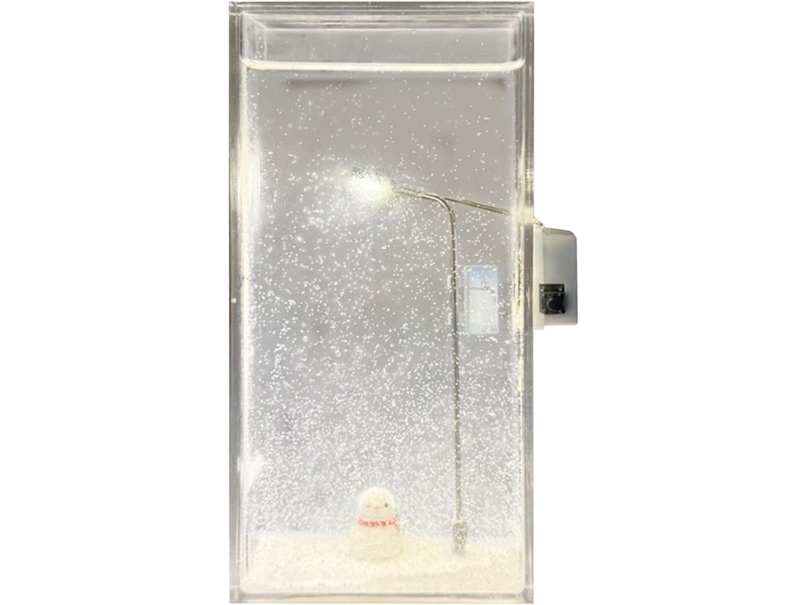 Abajur De Mesa Com Estrela Natal Iluminada, Luz Noturna Suave E