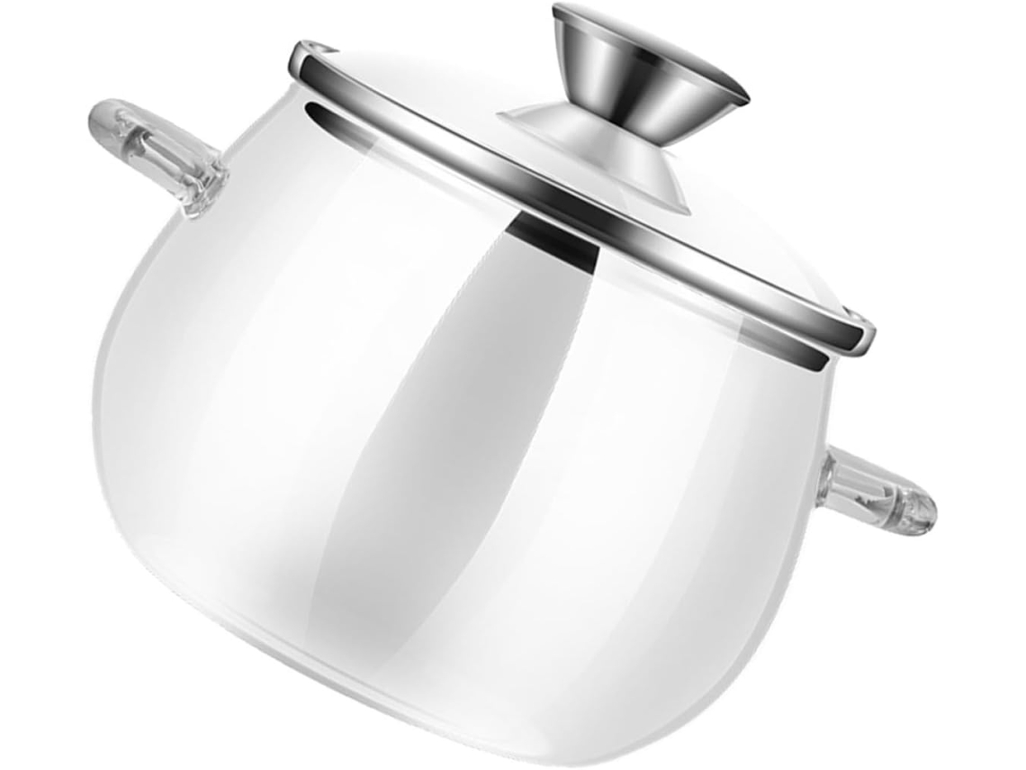Pote De Vidro 800ml Para Óleo E Manteiga Com Tampa