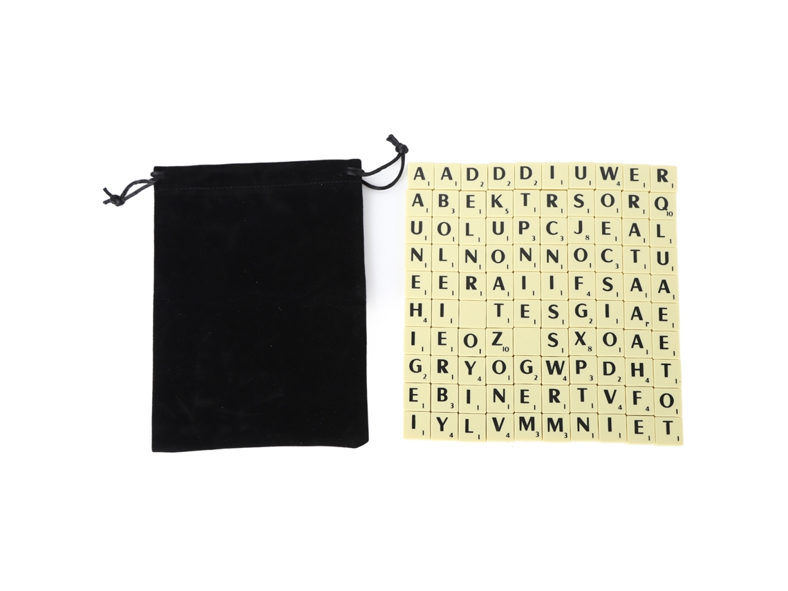 Conjunto de Peças de Ajedrez com Letras, Leves, Duráveis, para Festa e Viagens S/MARCA