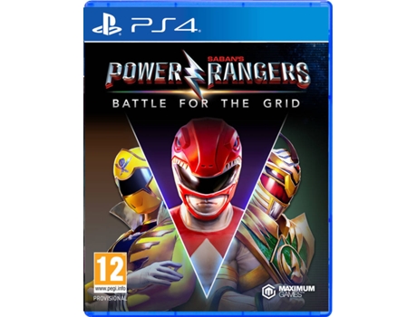 Jogo PS4 Power Rangers: Battle for The Grid