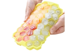 Forma De Gelo Hexagonal Silicone Para Assar Cubos